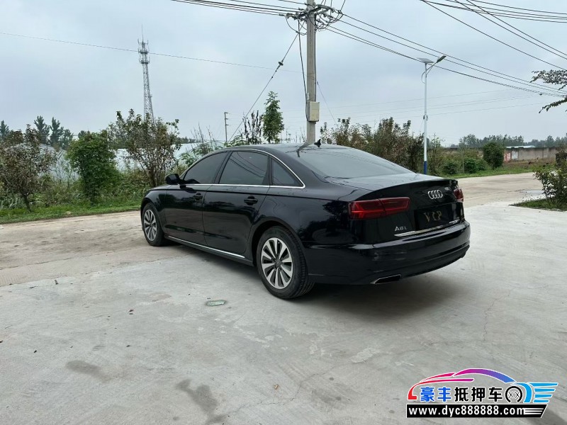 17年奥迪A6L轿车抵押车出售