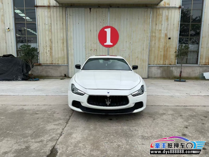 15年玛莎拉蒂Ghibli轿车抵押车出售