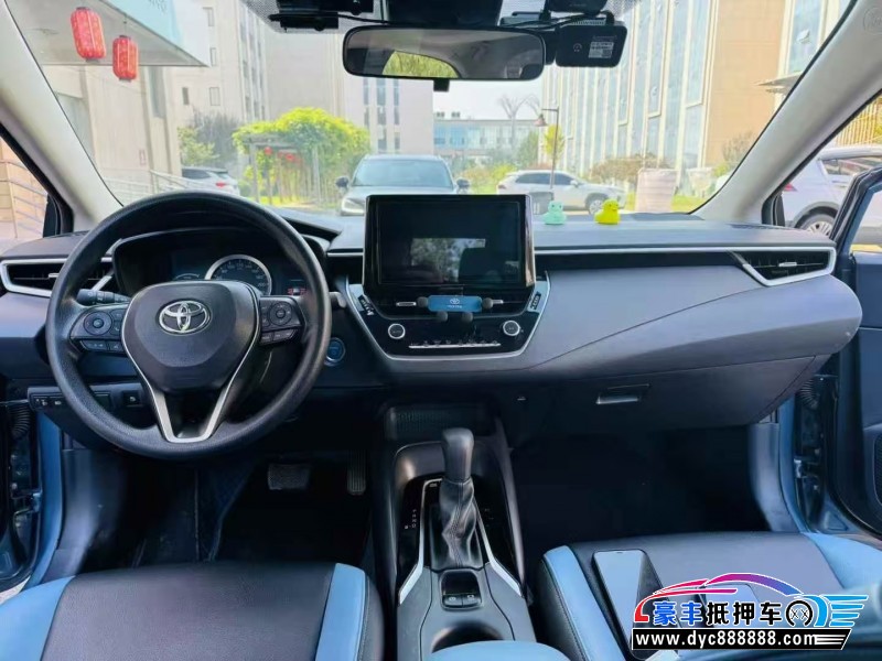 23年丰田卡罗拉轿车抵押车出售