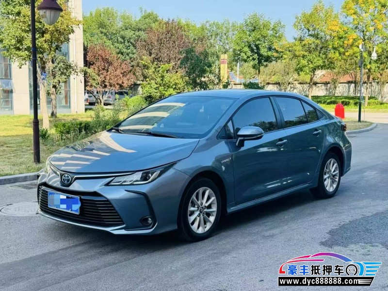 23年丰田卡罗拉轿车抵押车出售