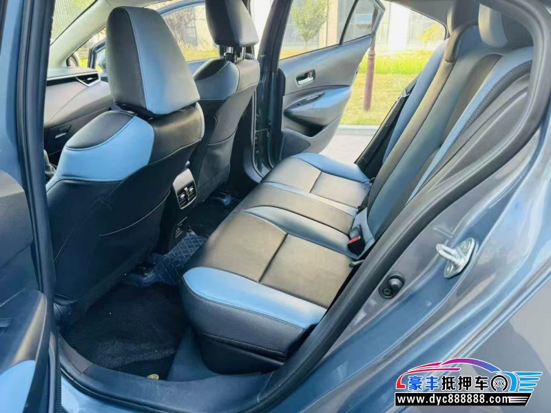 23年丰田卡罗拉轿车抵押车出售