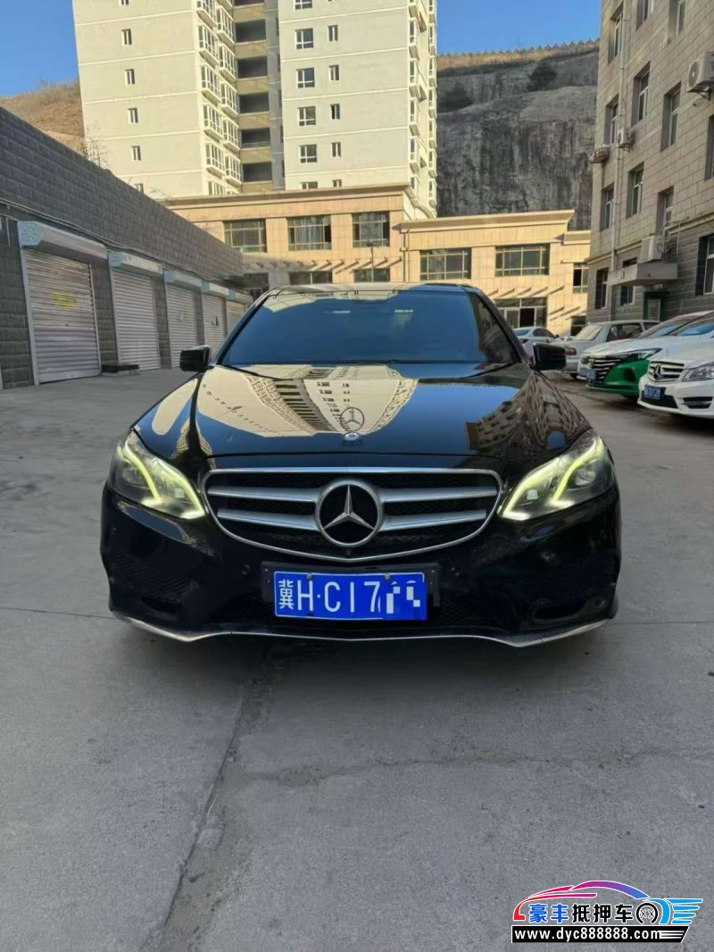 14年奔驰E轿车抵押车出售