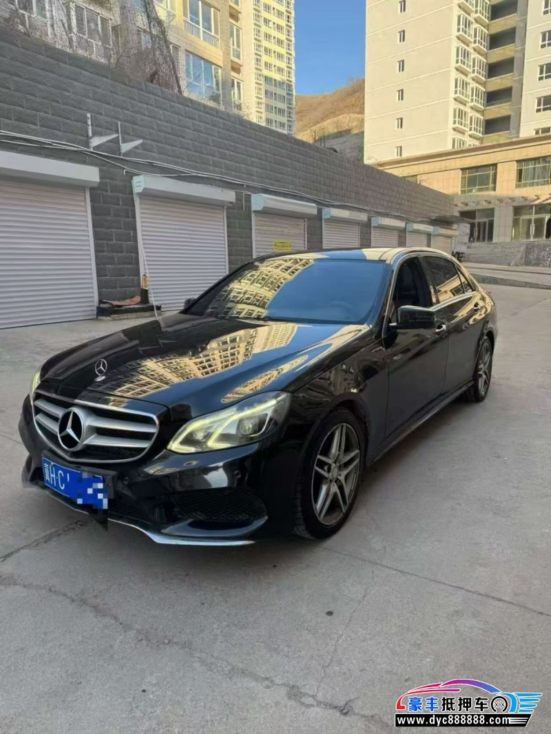 14年奔驰E轿车抵押车出售