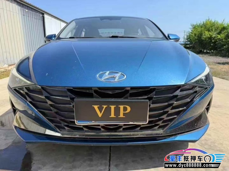 21年现代伊兰特轿车抵押车出售