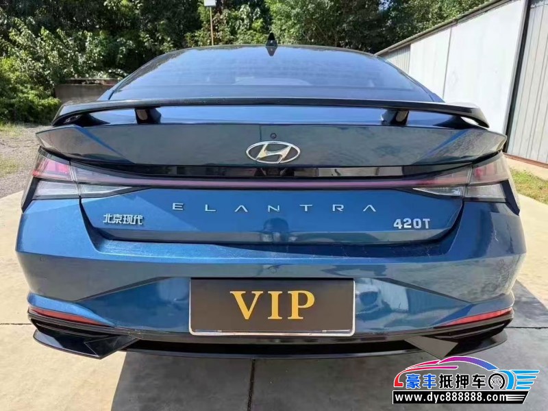 21年现代伊兰特轿车抵押车出售