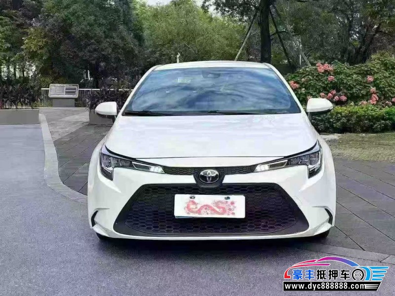 21年丰田雷凌轿车抵押车出售