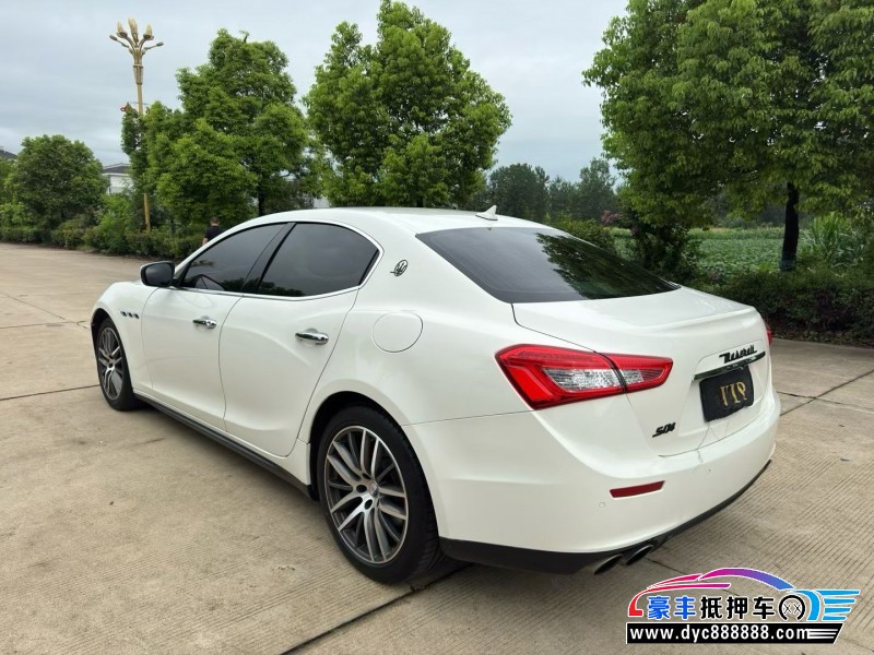 17年玛莎拉蒂Ghibli轿车抵押车出售