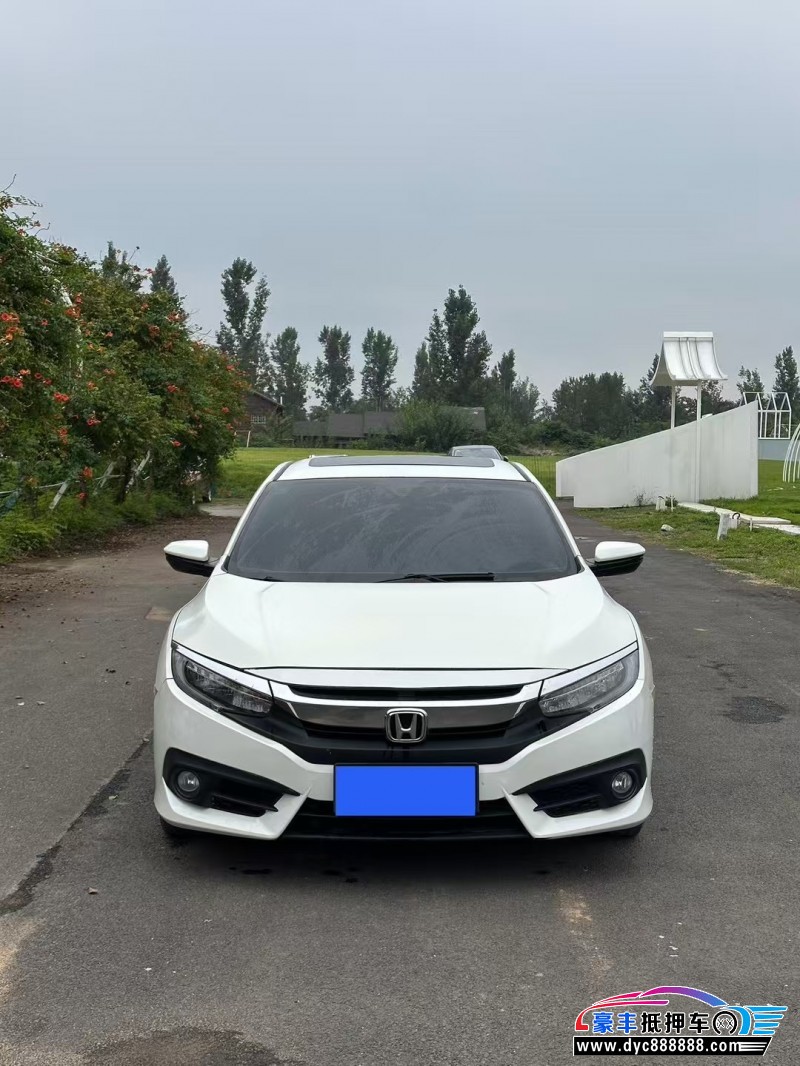 17年本田思域轿车抵押车出售