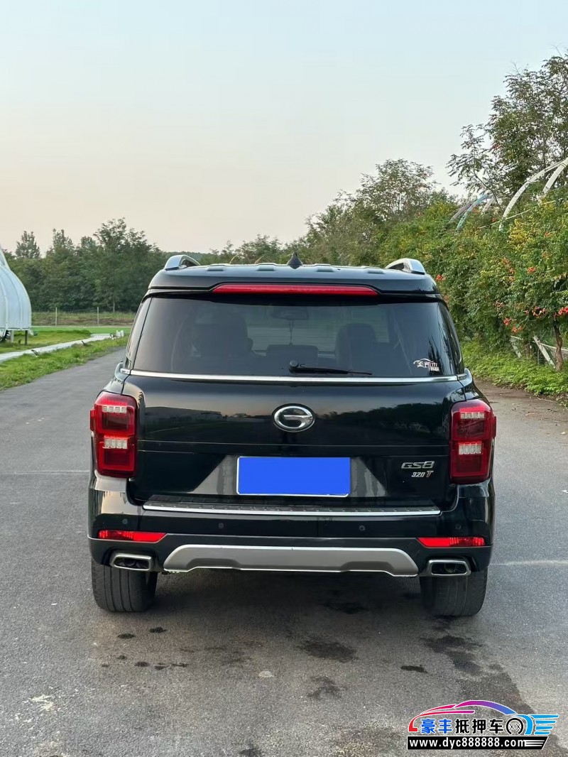 17年传祺GS8轿车抵押车出售