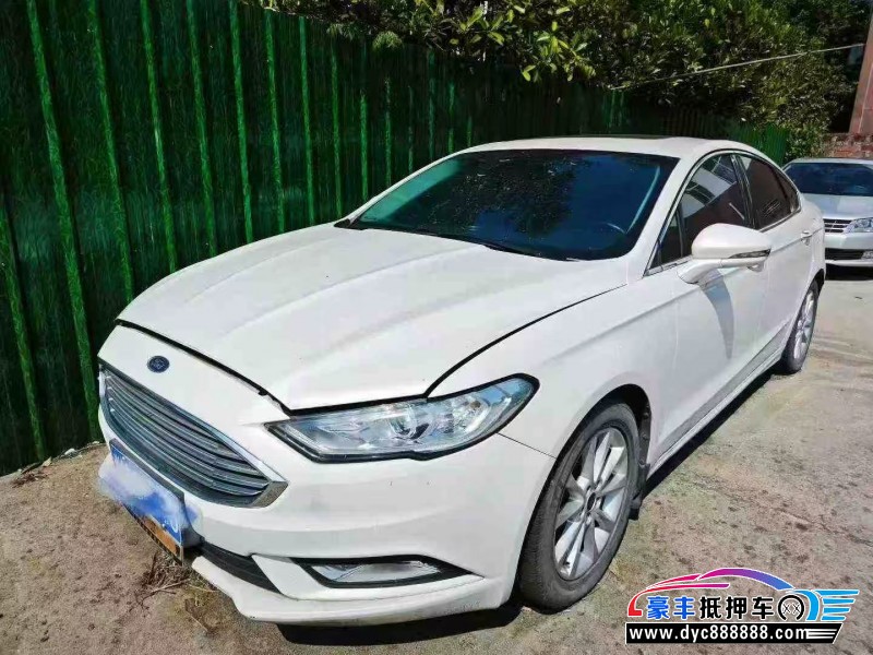 18年福特蒙迪欧轿车抵押车出售
