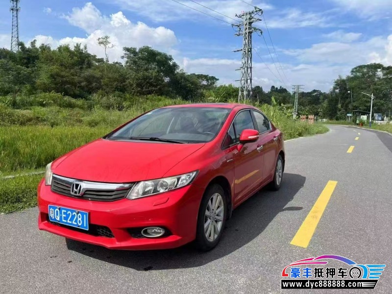 11年本田思域轿车抵押车出售