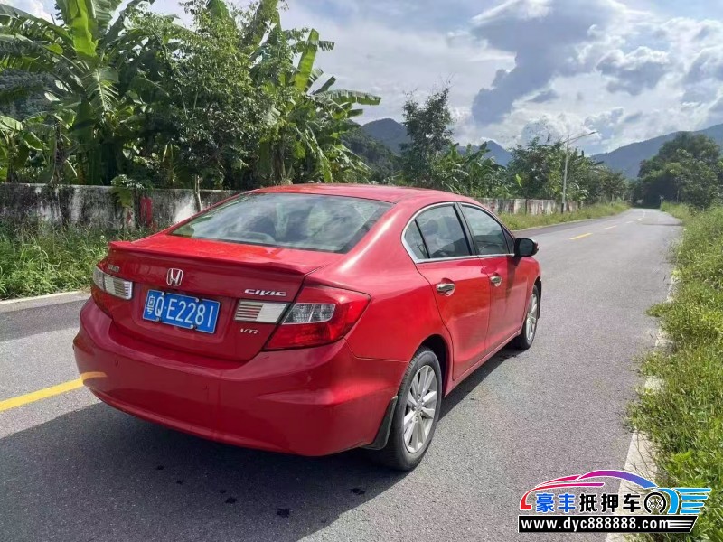 11年本田思域轿车抵押车出售