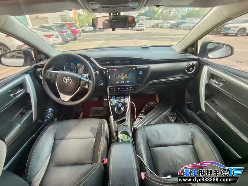 18年丰田卡罗拉轿车抵押车出售