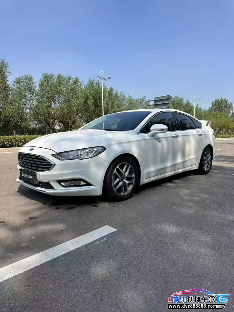 18年福特蒙迪欧轿车抵押车出售