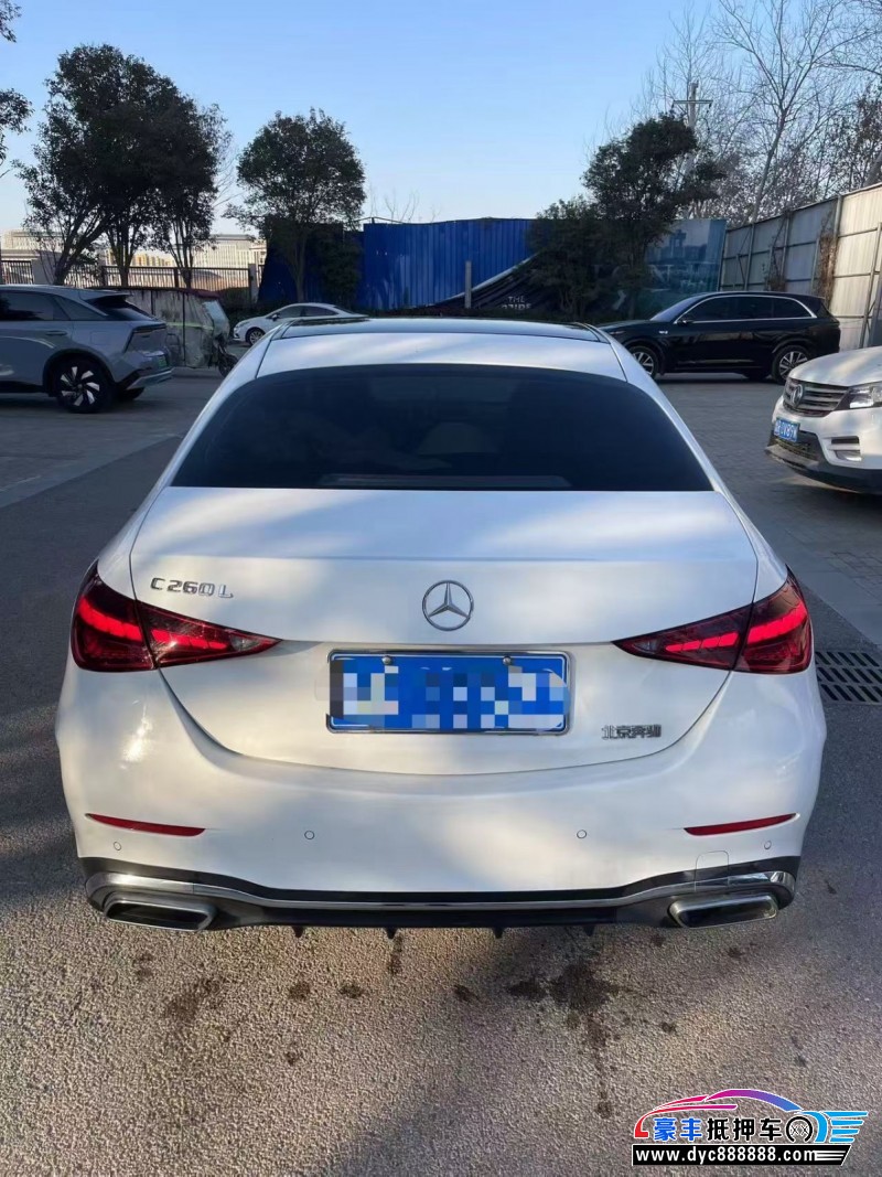 23年奔驰C轿车抵押车出售