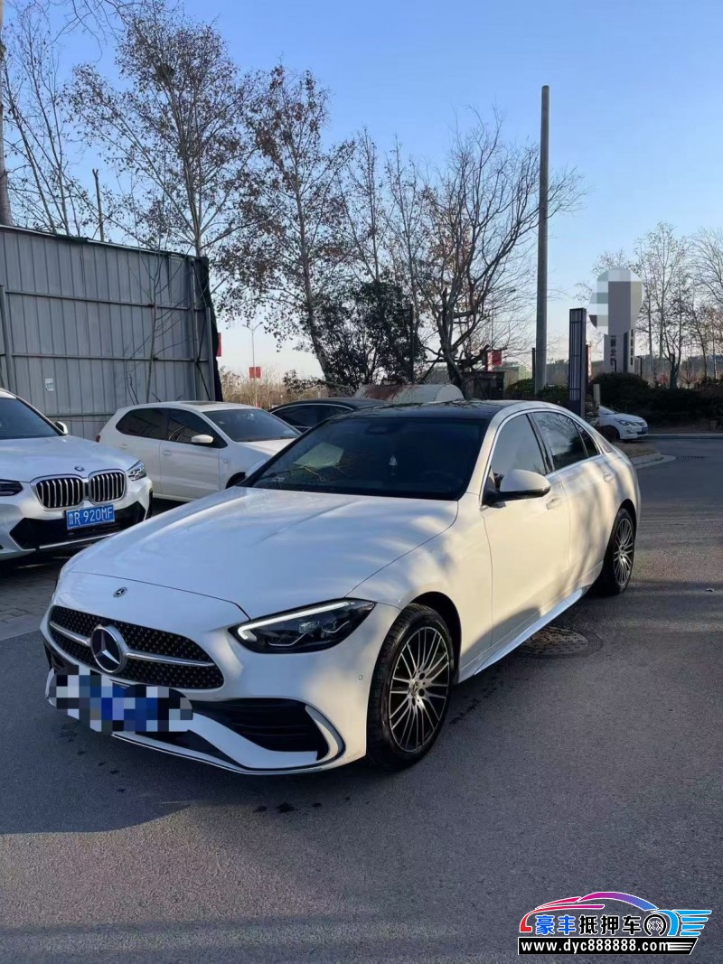 23年奔驰C轿车抵押车出售