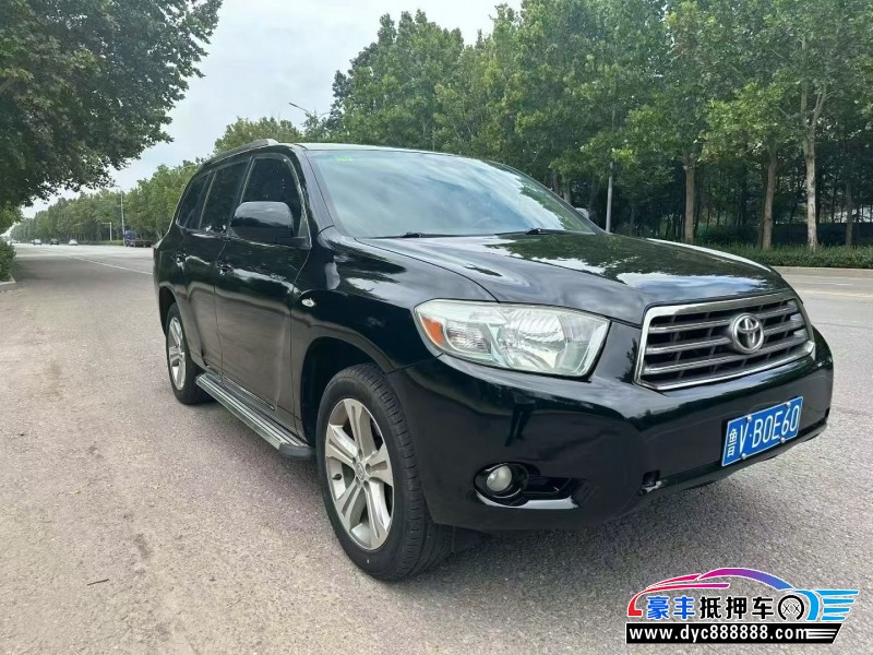 11年丰田汉兰达SUV抵押车出售