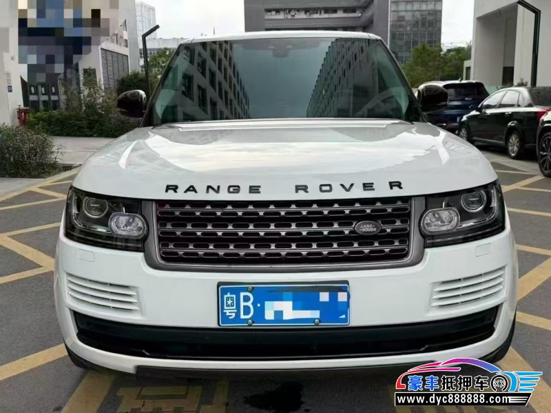 18年路虎揽胜行政轿车抵押车出售