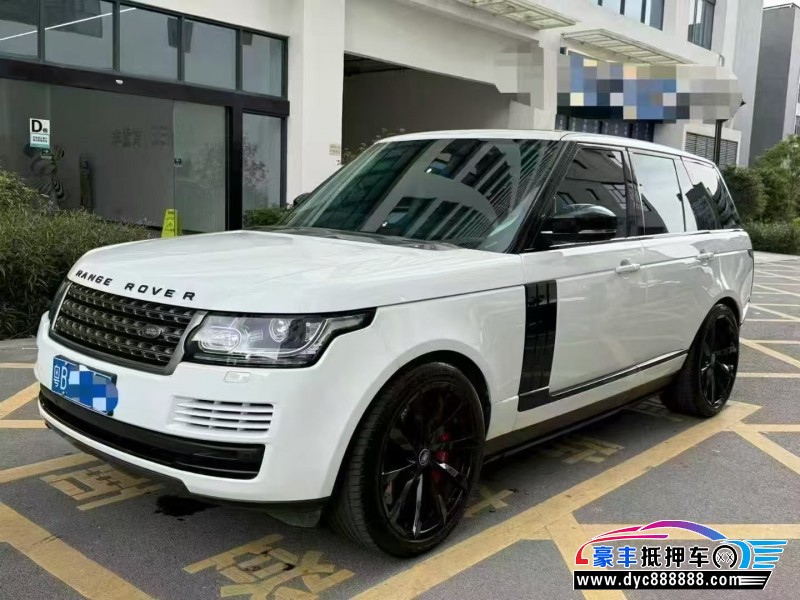 18年路虎揽胜行政轿车抵押车出售