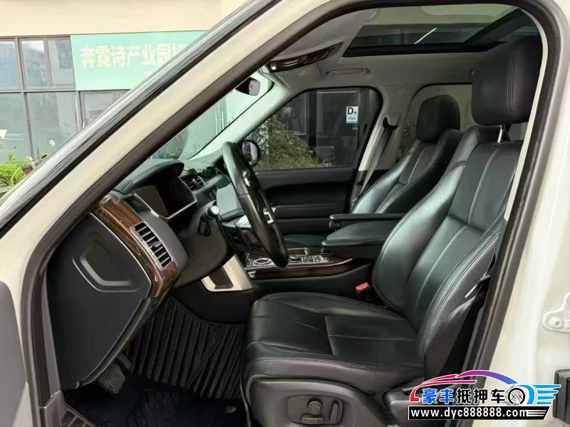 18年路虎揽胜行政轿车抵押车出售