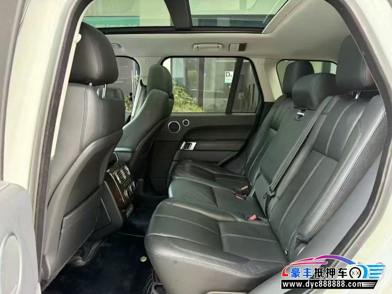 18年路虎揽胜行政轿车抵押车出售