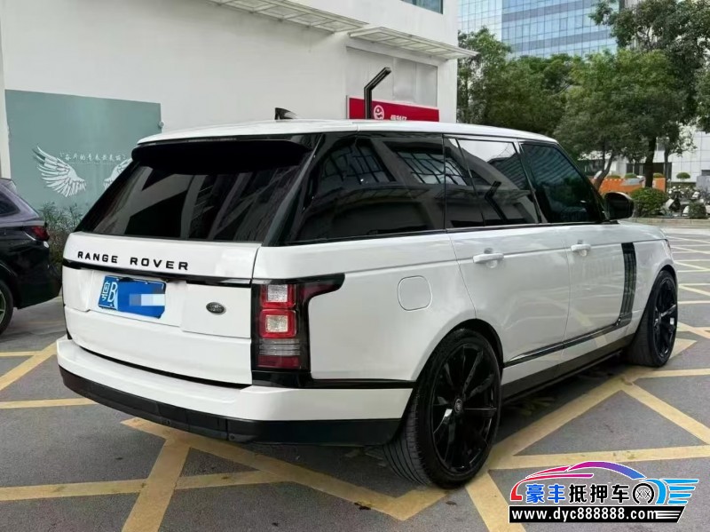 18年路虎揽胜行政轿车抵押车出售