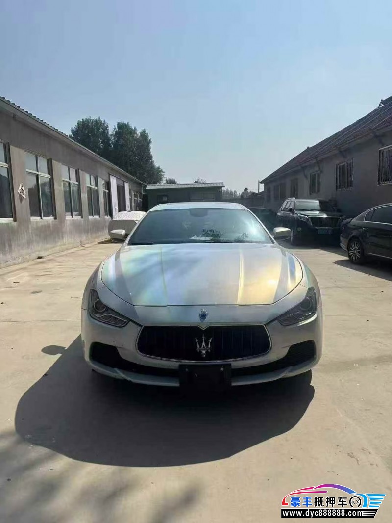 17年玛莎拉蒂Ghibli轿车抵押车出售
