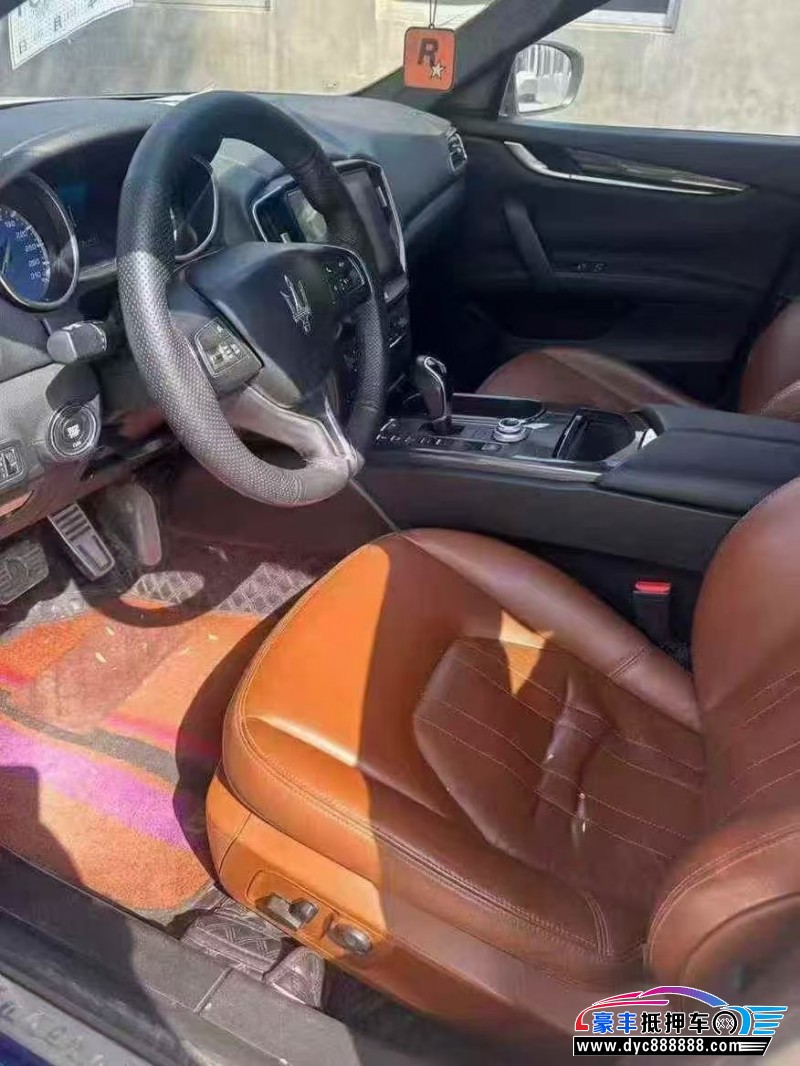 17年玛莎拉蒂Ghibli轿车抵押车出售