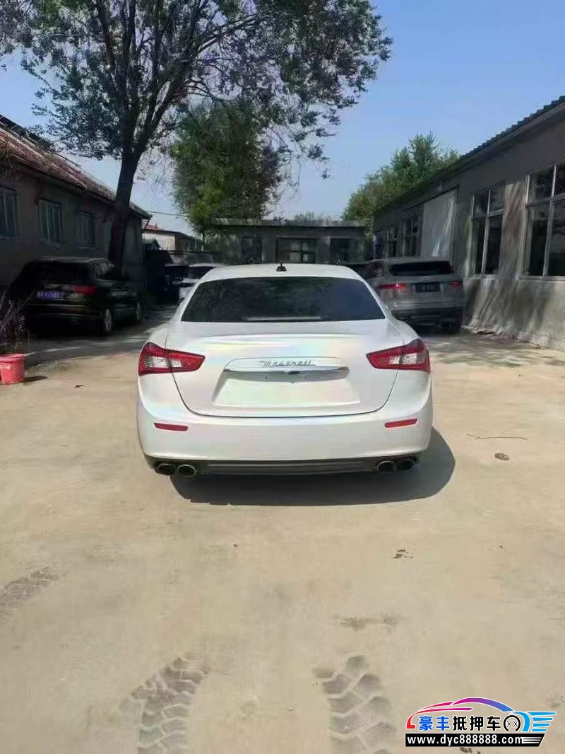 17年玛莎拉蒂Ghibli轿车抵押车出售