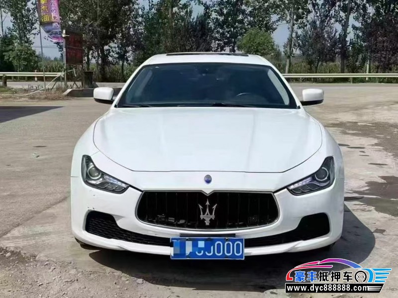16年玛莎拉蒂Ghibli轿车抵押车出售