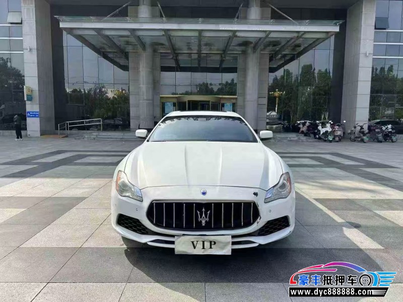 15年玛莎拉蒂总裁轿车抵押车出售