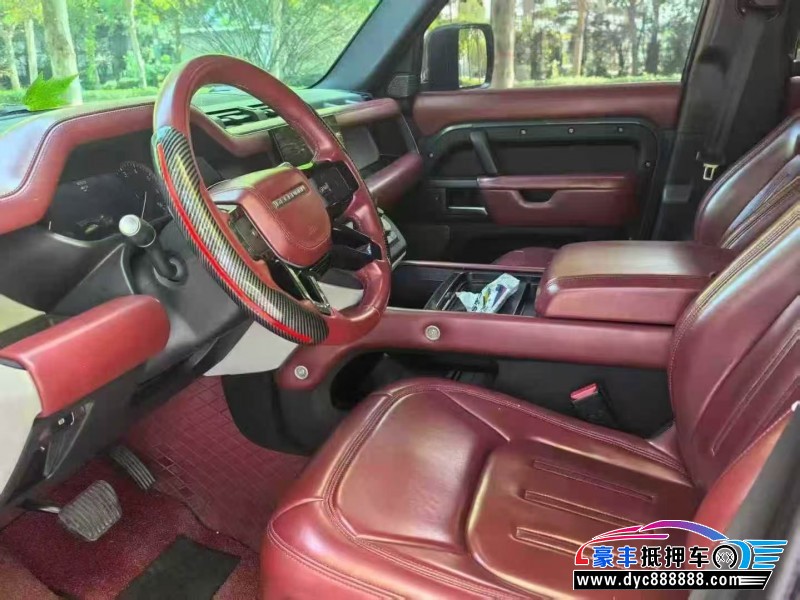 22年路虎卫士轿车抵押车出售