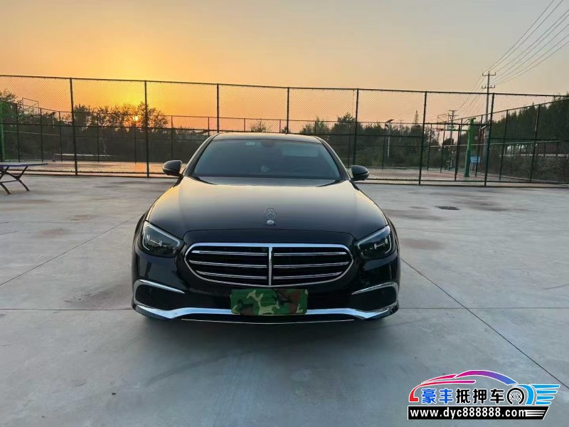 21年奔驰E轿车抵押车出售