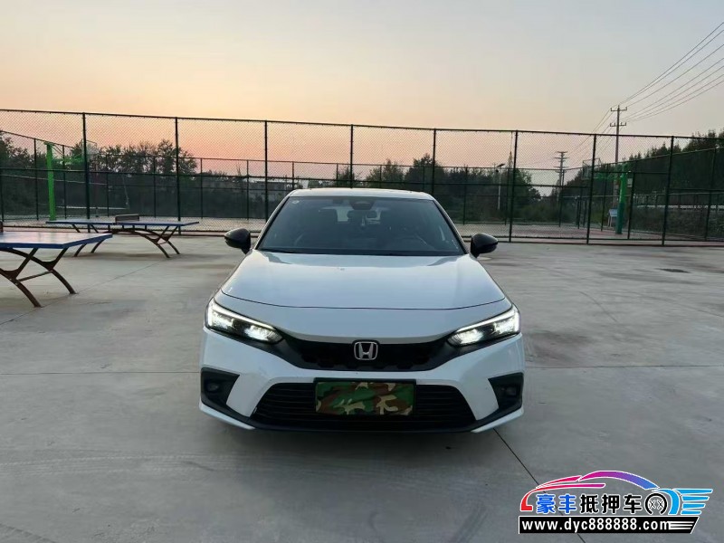 23年本田思域轿车抵押车出售