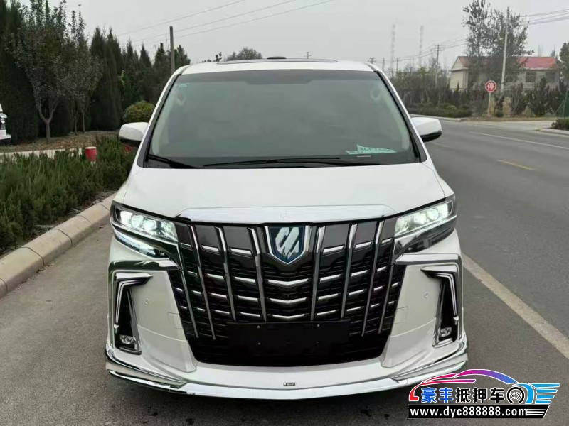 17年丰田埃尔法轿车抵押车出售