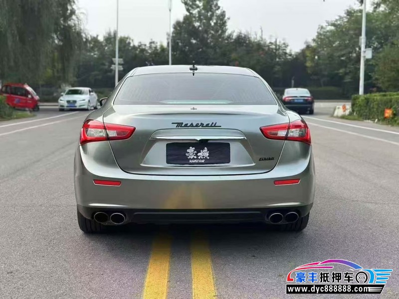 17年玛莎拉蒂Ghibli轿车抵押车出售