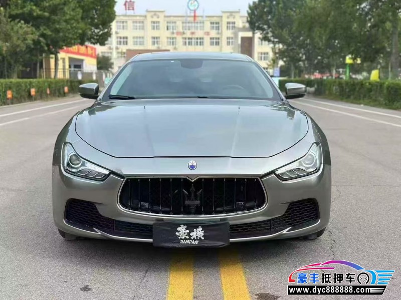 17年玛莎拉蒂Ghibli轿车抵押车出售