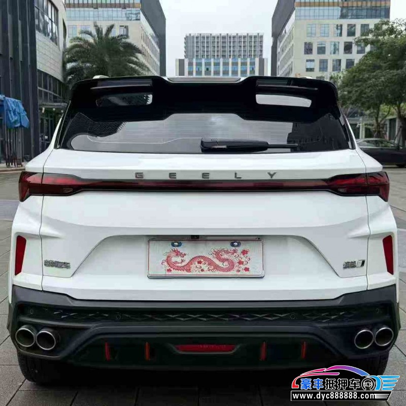 23年吉利缤越轿车抵押车出售