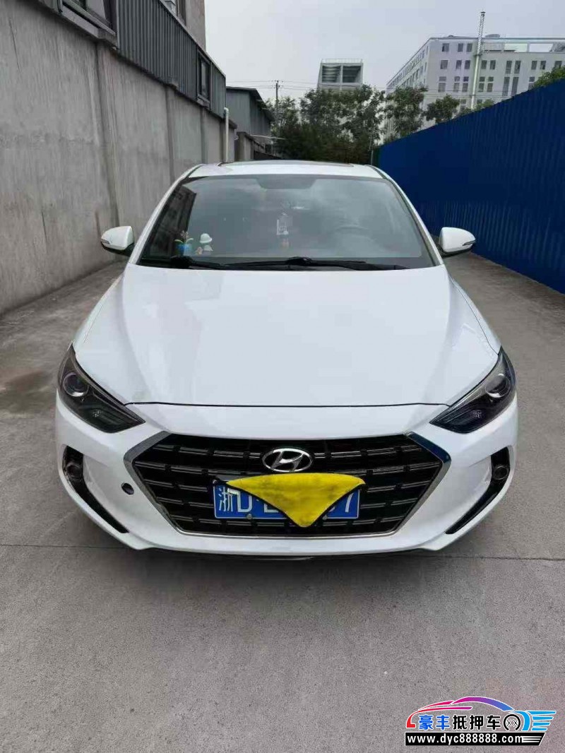 19年现代领动轿车抵押车出售