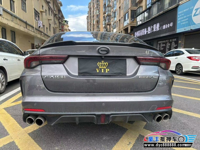 22年传祺影豹轿车抵押车出售