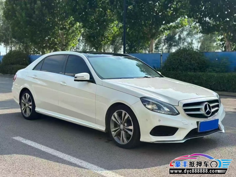 16年奔驰E轿车抵押车出售