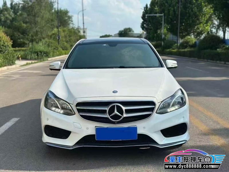 16年奔驰E轿车抵押车出售