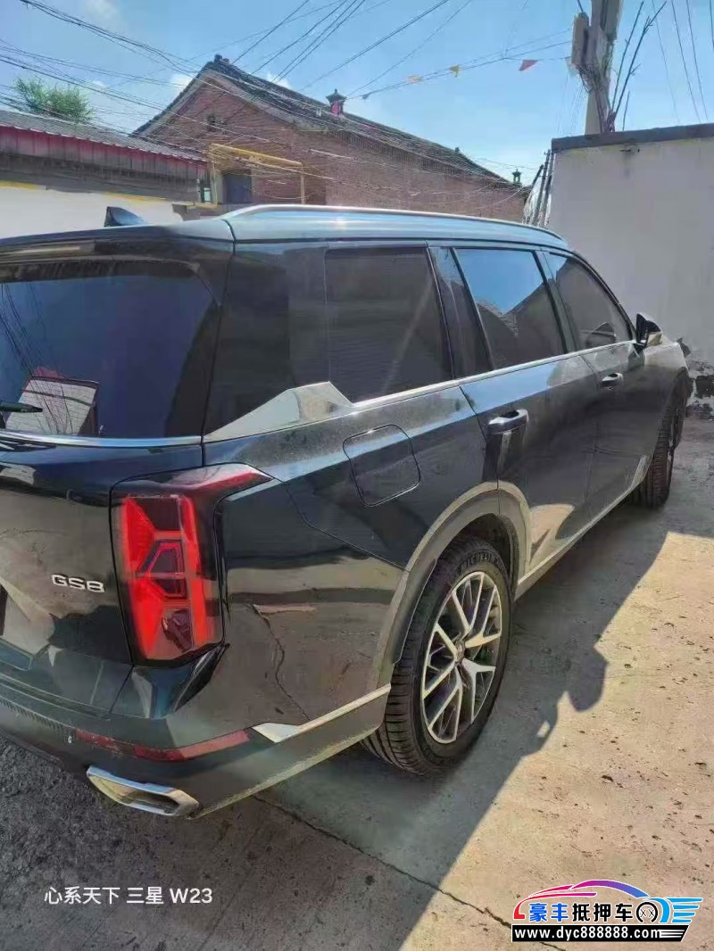 25年传祺GS8轿车抵押车出售