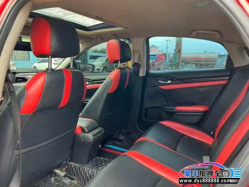 19年本田思域轿车抵押车出售