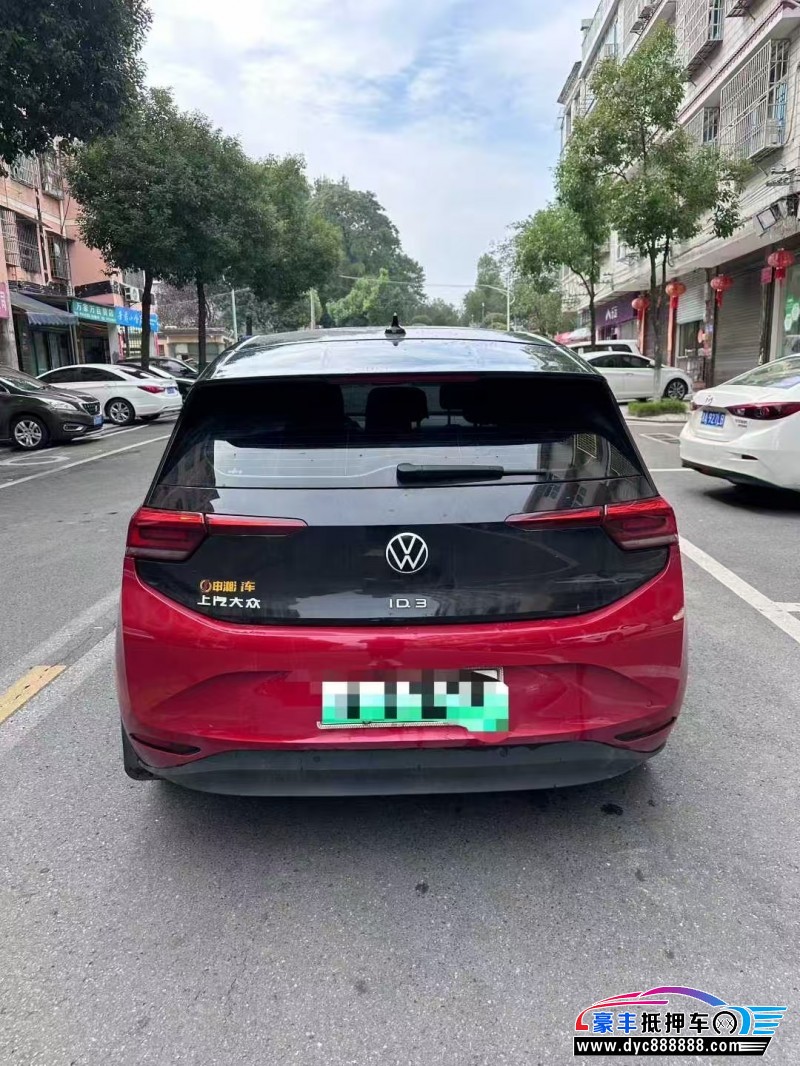 22年大众ID3轿车抵押车出售