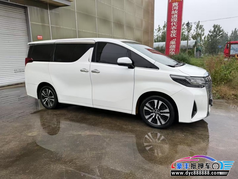 18年丰田埃尔法MPV抵押车出售