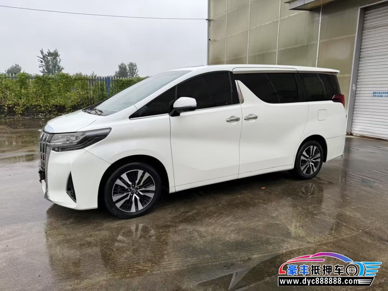 18年丰田埃尔法MPV抵押车出售