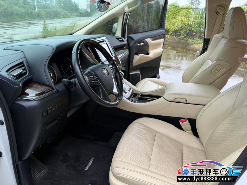 18年丰田埃尔法MPV抵押车出售