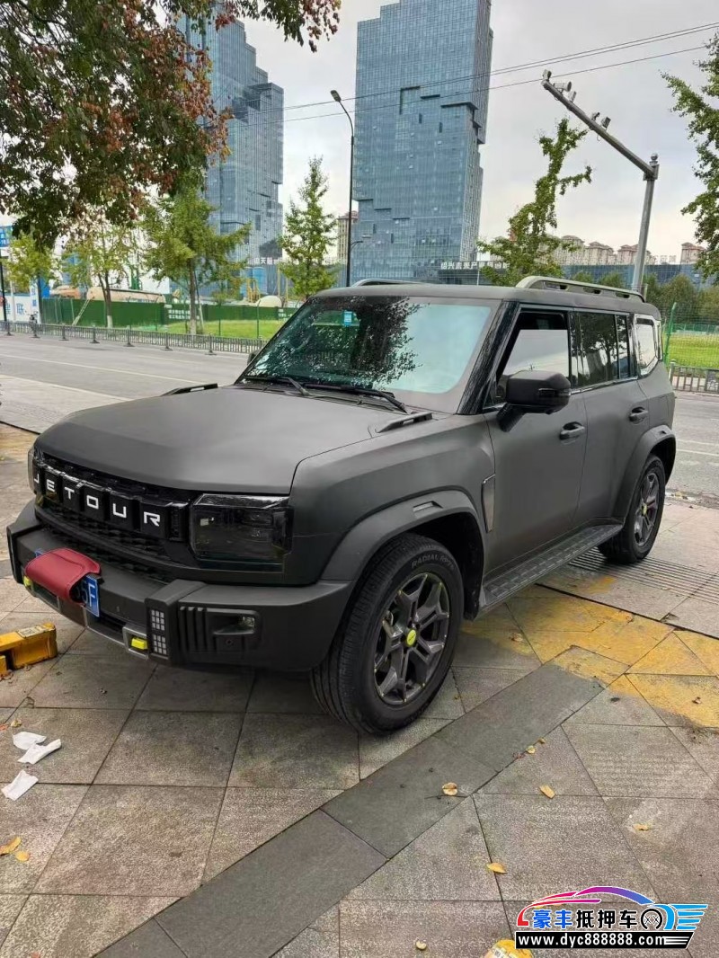 25年捷途旅行者轿车抵押车出售