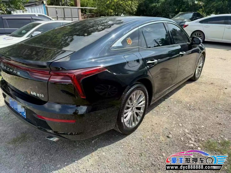 24年奔腾B70轿车抵押车出售